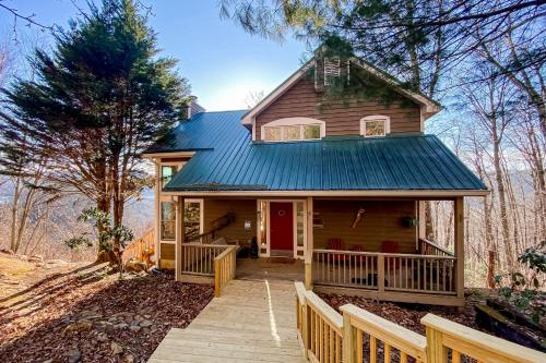 High Falls in Cullowhee, United States