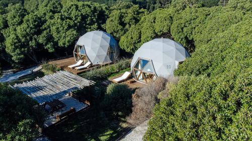 Domo 2 Domos Aiken Chapa Glamping en Zona Cruz del Sur Chapadmalal para 2 PAX Hola Sur — 4-Star Luxury Hotel in Mar Del Plata, Argentina