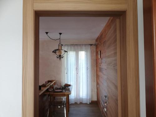 Casetta next to the Creek Sebastiano Ricci in Belluno, Italy