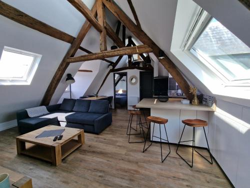 Le Henri IV Vue Cathedrale in Rouen, France