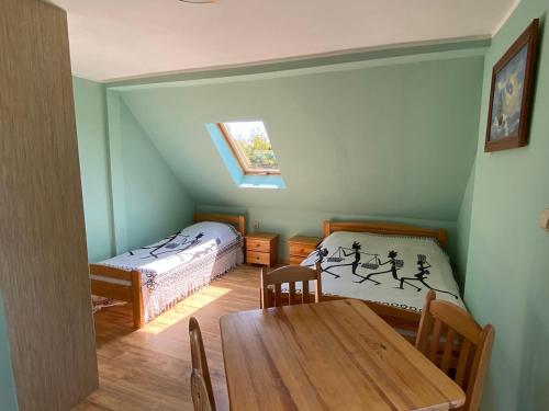 Schlafmutze in Jastarnia, Poland