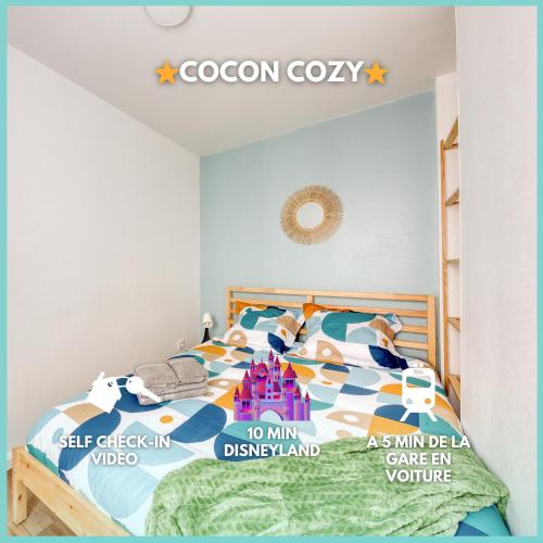 Cocon Cozy 10 Min Disney Cozy Houses in Bussy-Saint-Georges, France
