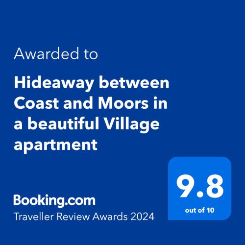 Hideaway between Coast and Moors in a beautiful Village apartment — 4-Star Luxury Hotel in Sleights, United Kingdom
