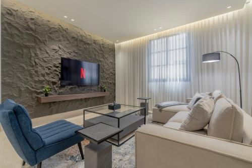 Layali Properties Spacious 3BR Penthouse Convention and Exhibition Center — 4-Star Luxury Hotel in Riyadh, Saudi Arabia