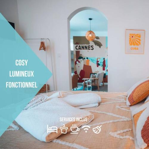 Le Bord de Mer Votre Sejour Vitamine & Cozy in Chateauroux, France