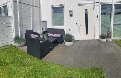 Rom i nyere rekkehus nord i Haugesund in Haugesund, Norway