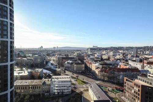 Skypark Luxury apartment with skyline view & free parking — 4-Star Luxury Hotel in Bratislava, Slovakia