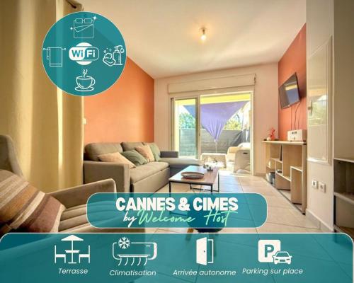 Cannes et Cimes T2 spacieux climatisé & terrasse — 4-Star Luxury Hotel in Saint-Andre, Réunion