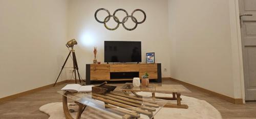 Le Refuge T3 Centre Ville 63m2 Pied Des Montagnes in Albertville, France