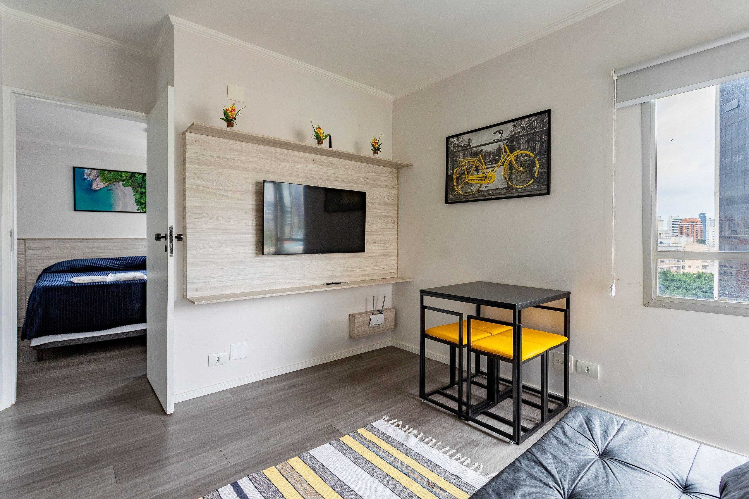 Flat Magnifico c garagem 1308 — 4-Star Luxury Hotel in Sao Paulo, Brasil