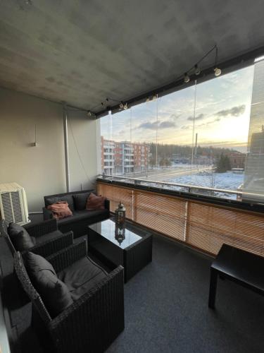 Ilmastoitu 55 m2 huoneisto saunalla Lahden satamassa — 4-Star Luxury Hotel in Lahti, Finland