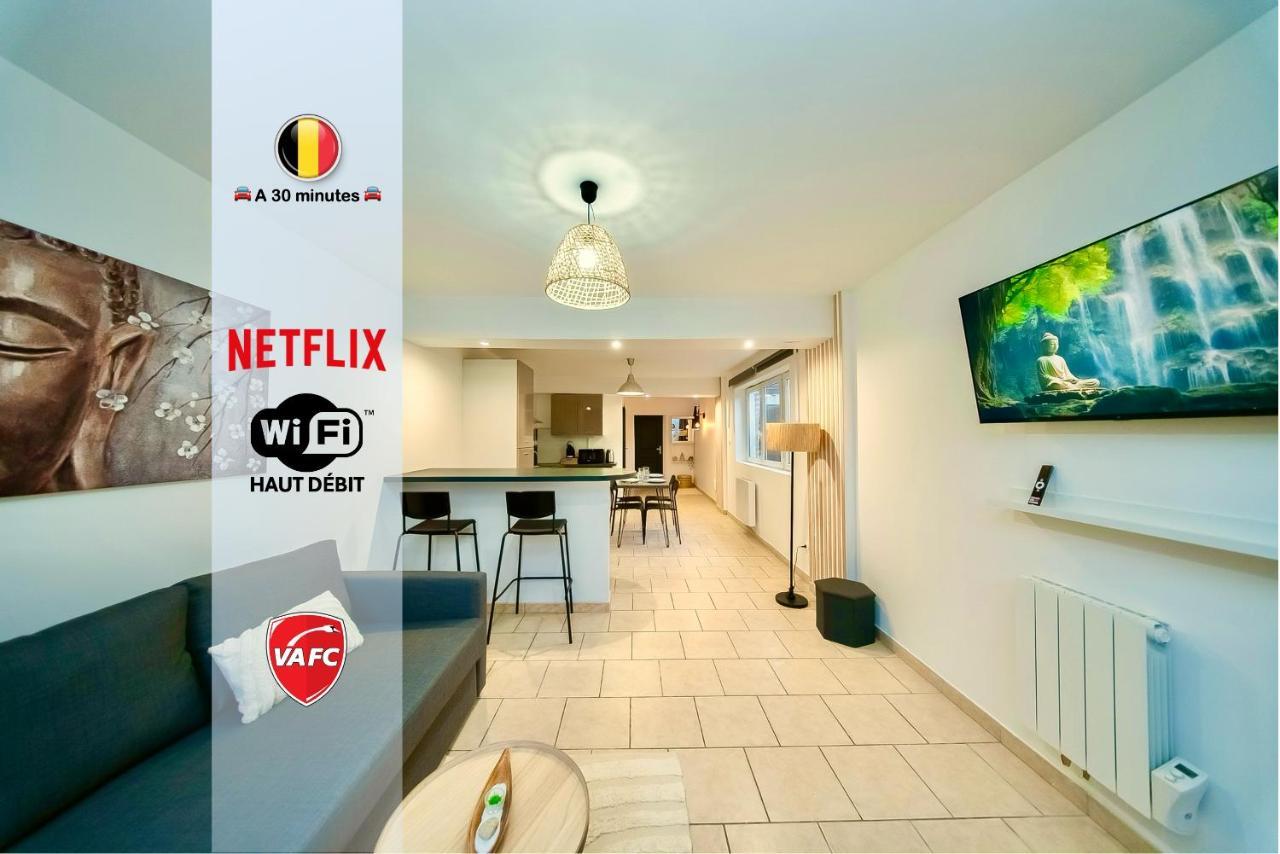 Valenstay Logement Stade du Hainaut Avec Jardin — hotel in Valenciennes