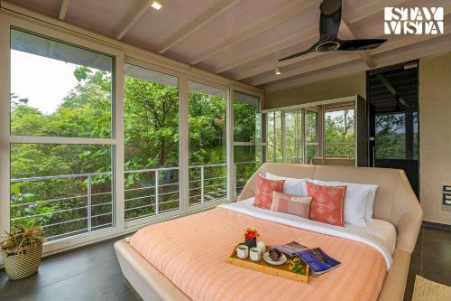 The Glasscape by StayVista Hillside getaway with Pool and Indoor games in Nashik, India