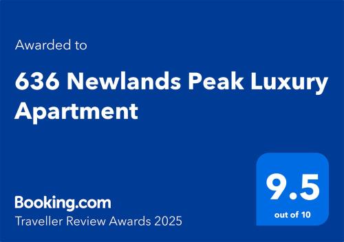 Newlands Peak Luxury Apartment Unit 636 — 4-Star Luxury Hotel in Cape Town, South Africa
