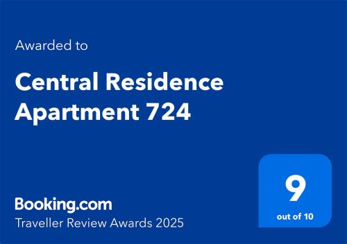 Central Residence Apartment 724 — 4-Star Luxury Hotel in Bucharest, Romania