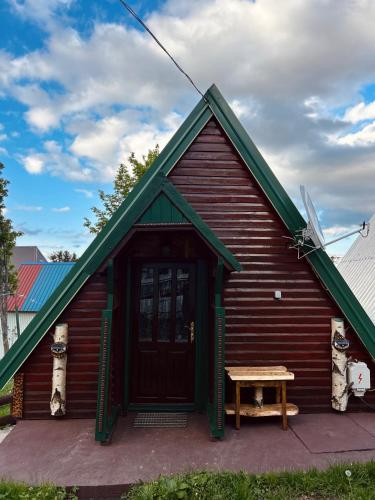 Durmitorske kolibe in Zabljak, Montenegro