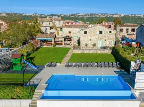 Villa Denis Village in Central Istria for 28 people pet friendly complex of 4 stone houses — 4-Star Luxury Hotel in Buzet, Croatia