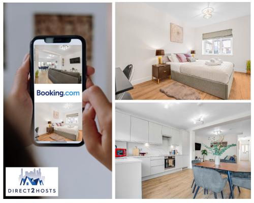 Stylish Two Bedroom Apartments by Direct2hosts Short Lets West London Oasis With Workspace & Long Stays — 4-Star Luxury Hotel in London, United Kingdom