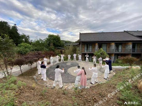 Wudang Mountain Xianshan beautiful house in Danjiangkou, People's Republic of China
