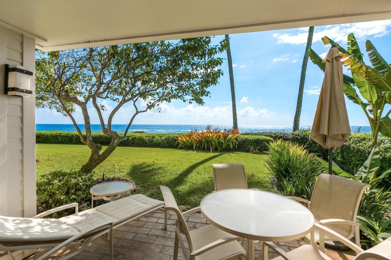 Oceanfront Corner Villa w Air Conditioning Alekona Kauai — 4-Star Luxury Hotel in Koloa, United States