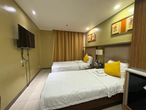 Studio deluxe cozy staycation Antel Spa Residences — 4-Star Luxury Hotel in Manila, Philippines