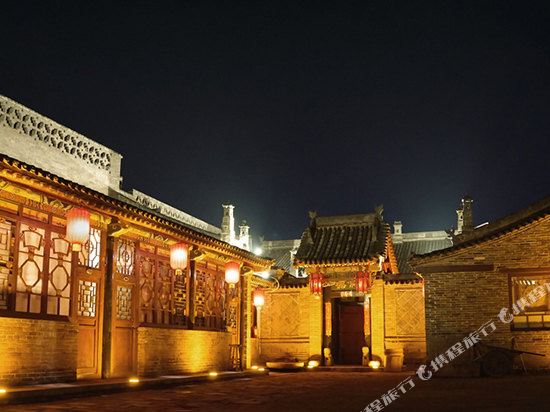 Fly by knight Pingyao Courtyard in Gutao, People's Republic of China