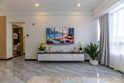 Modern Executive Three Bedroom Apartment Which Features A Swimming Pool State Of The Art Fully Equipped Gym And All Modern Unmatched Luxurious Facilities Which Offfers Luxury And Comfort