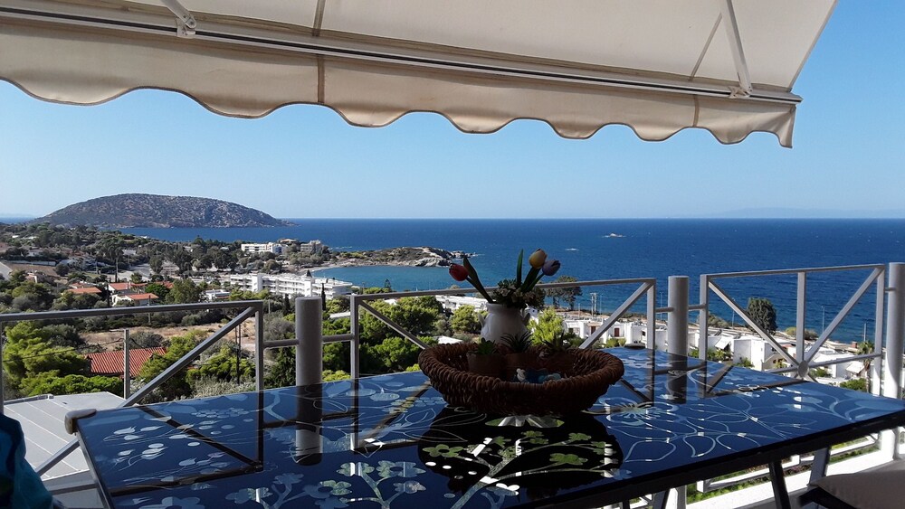 The Breathtaking Sea View In Saronida — Anavyssos