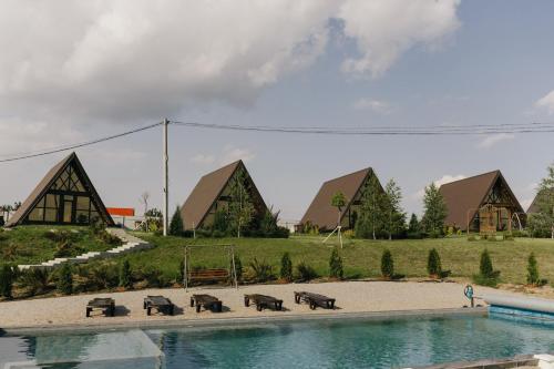 A Frame Complex in Unknown City, Ukraine