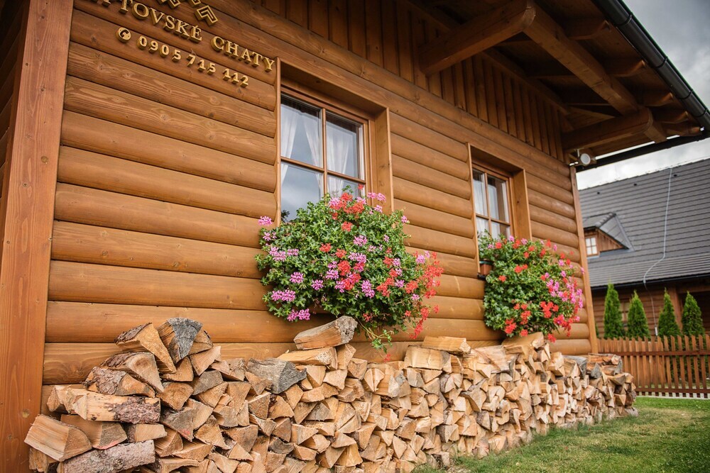 Liptovske chaty in Dolny Kubin, Slovakia
