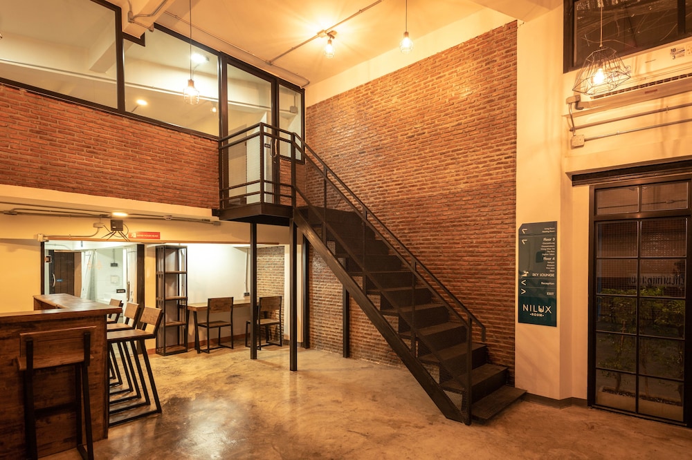 Interior entrance
