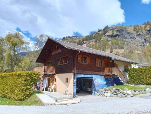 Le chemin des étoiles in Evolene, Switzerland