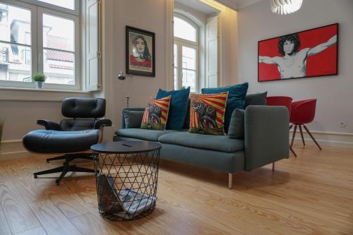 Lisbon Center Rua Augusta Modern Art Apartment — 4-Star Luxury Hotel in Lisbon, Portugal
