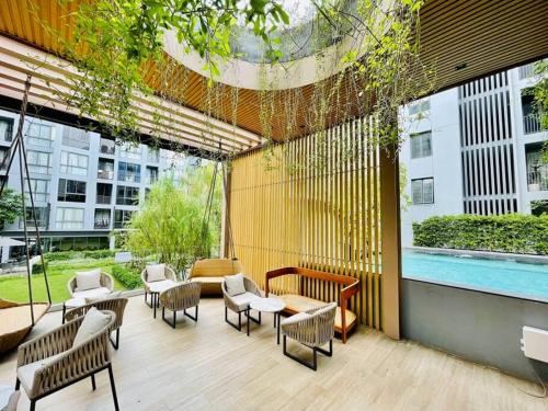 NEST Sukhumvit71 BTS Pool Fitness Parking Wifi