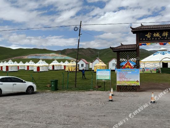 Qilian ancient city post in Qilian, People's Republic of China