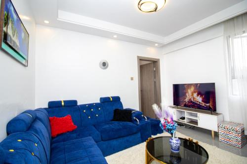 Cozy 1BR Condo Kilimani Nairobi with city views
