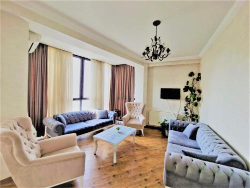 3 Bedroom 2 Bathroom Apartment on Saburtalo Gagarin — 4-Star Luxury Hotel in Tbilisi, Georgia