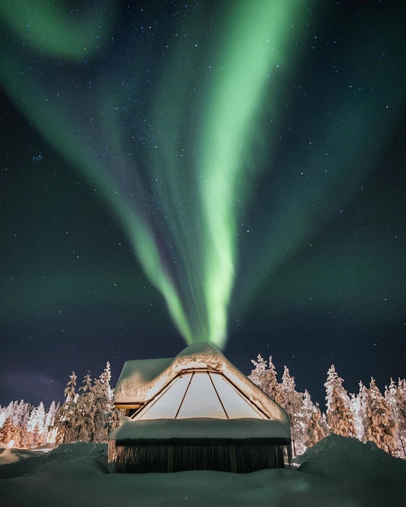Northern Lights Village Levi in Kittilae, Finland