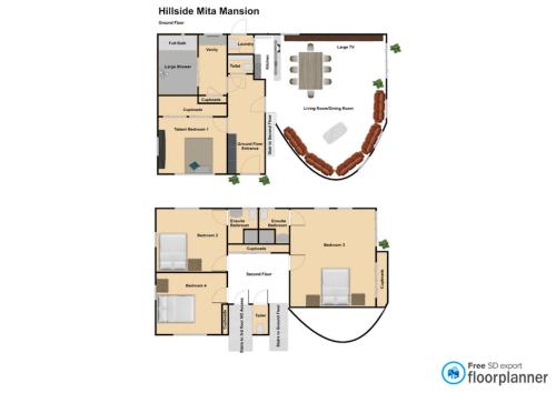 Mita Hillside Villa 4BR 3Bathrooms — 4-Star Luxury Hotel in Tokyo, Japan