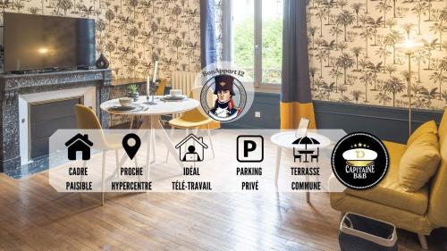 Bonappart 12 Charme Napoleonien & Confort in Troyes, France