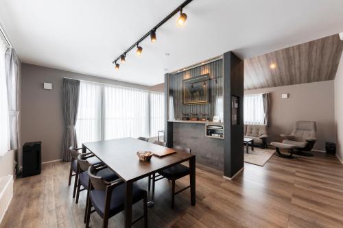 Contrail Ezo Fuji Foothills in Unknown City, Japan