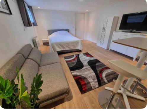 Studio Proche Gare Et Versailles 4 Min a Pied Train Vers Paris — hotel in Marly-Le-Roi