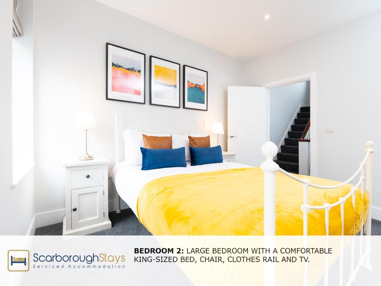Scarborough Stays Trafalgar Lodge 4 Bedroomed House Free Parking