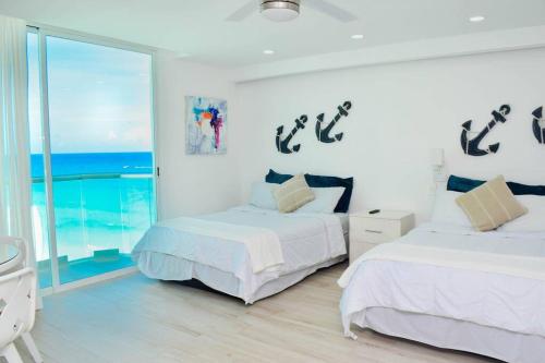 Lovely Studio at the beach stunning ocean view #1209 — 4-Star Luxury Hotel in Cancun, Mexico