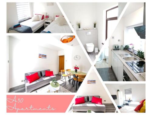 A50 Apartments Stoke 3 Bedrooms 3 Bathrooms incl 2 ensuites house — 4-Star Luxury Hotel in Stoke-On-Trent, United Kingdom
