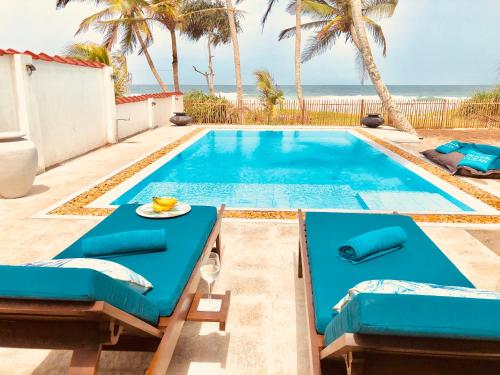Blue Peacock Beach House — 4-Star Luxury Hotel in Hikkaduwa, Sri Lanka