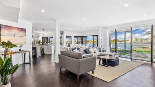 Opulent Canal Front Retreat in Banksia Beach, Australia