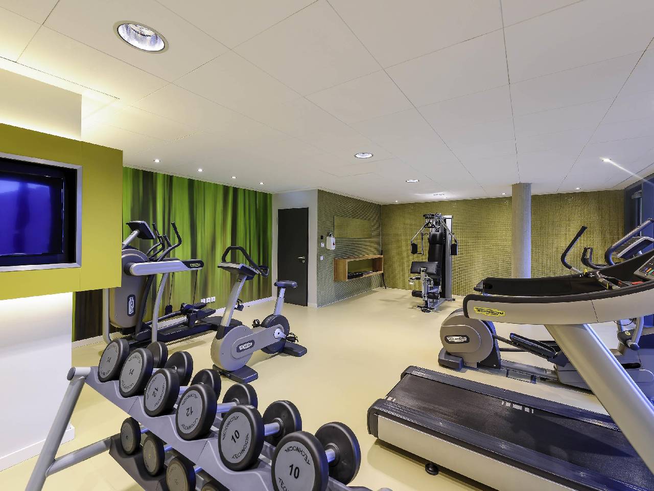 Health club fitness center gym