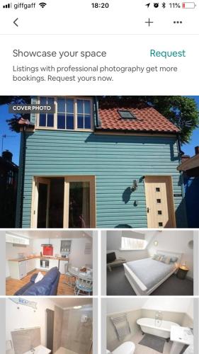 Beach hut seaside cottage — 4-Star Luxury Hotel in Sheringham, United Kingdom