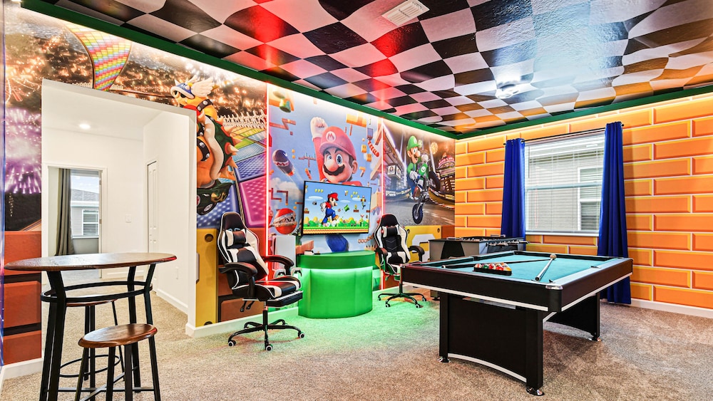 Champions Gate 6BR Private Theater Games Pool Spa - photo 42